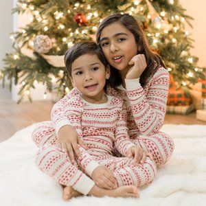 Girls Lauren Conrad Holiday Christmas PJ's Pajamas